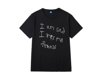 Black ‘I Am Sad’ Printed T-Shirt | Hoshi – Seventeen